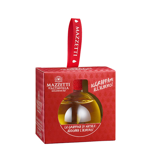 Weihnachtskugel «Merry Grappa» Grappa